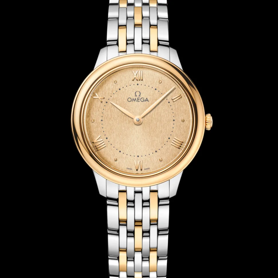 30 mm, steel ‑ yellow gold on steel ‑ yellow gold