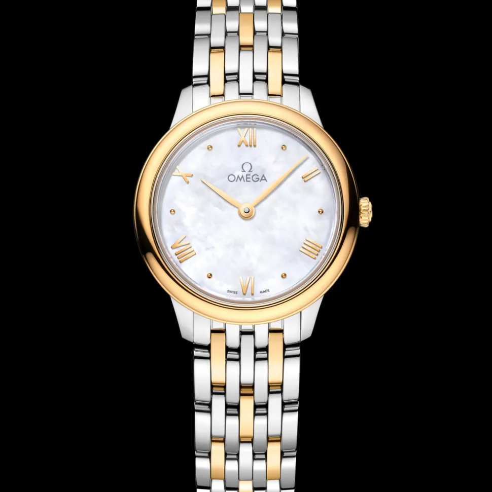27.5 mm, steel ‑ yellow gold on steel ‑ yellow gold