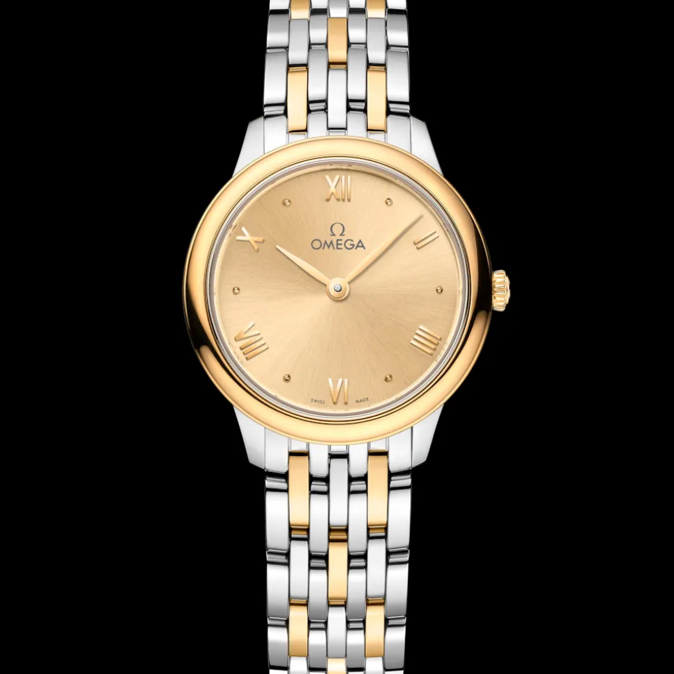 27.5 mm, steel ‑ yellow gold on steel ‑ yellow gold