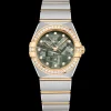 28 mm, steel ‑ yellow gold on steel ‑ yellow gold