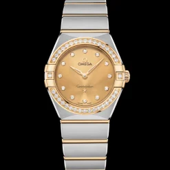 28 mm, steel ‑ yellow gold on steel ‑ yellow gold