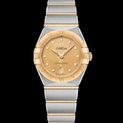 25 mm, steel ‑ yellow gold on steel ‑ yellow gold