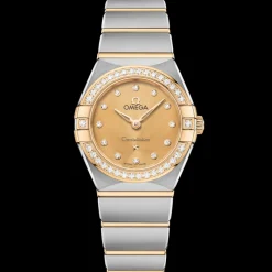 25 mm, steel ‑ yellow gold on steel ‑ yellow gold
