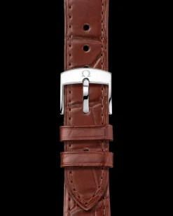 41 mm, steel ‑ yellow gold on leather strap