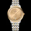 40 mm, steel ‑ yellow gold on yellow gold