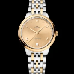 34 mm, steel ‑ yellow gold on steel ‑ yellow gold