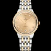 34 mm, steel ‑ yellow gold on steel ‑ yellow gold