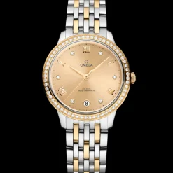 34 mm, steel ‑ yellow gold on steel ‑ yellow gold