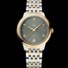 34 mm, steel ‑ yellow gold on steel ‑ yellow gold