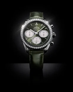 38 mm, steel on alligator