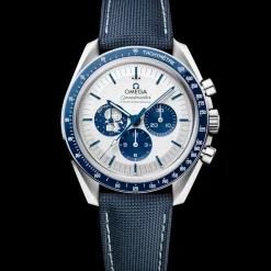 42 mm, steel on coated nylon fabric strap