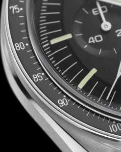 42 mm, steel on coated nylon fabric strap