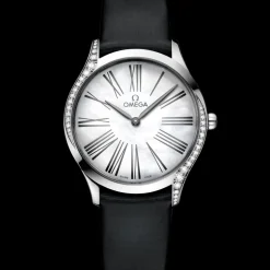 36 mm, steel on fabric strap