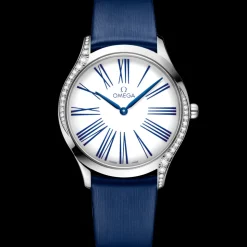 36 mm, steel on fabric strap