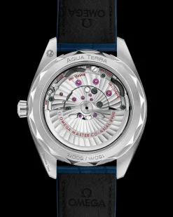 41 mm, steel on leather strap