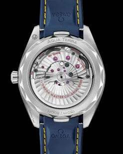 41 mm, steel on rubber strap