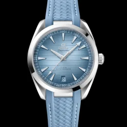 41 mm, steel on rubber strap