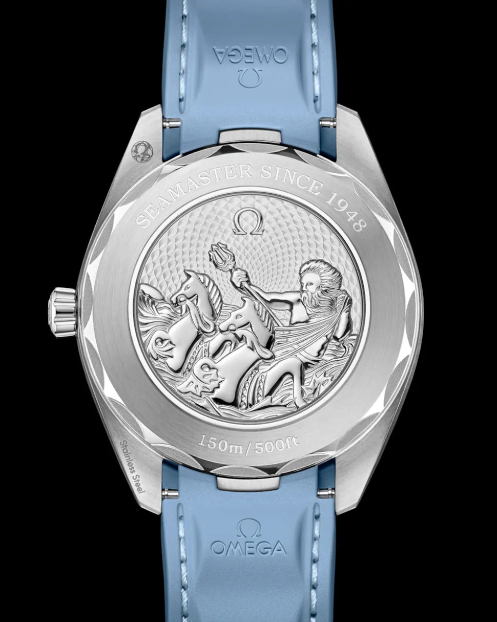 41 mm, steel on rubber strap