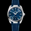 38 mm, steel on rubber strap