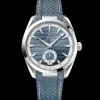 41 mm, steel on rubber strap