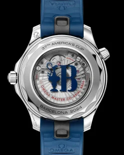 42 mm, steel on rubber strap