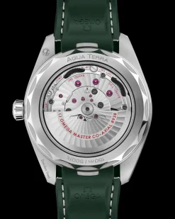 43 mm, steel on rubber strap