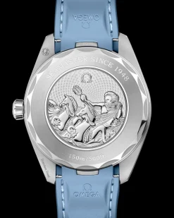 43 mm, steel on rubber strap