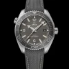 43.5 mm, steel on rubber strap