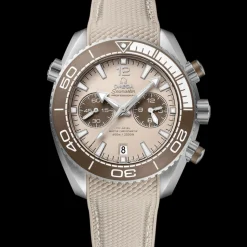 45.5 mm, steel on rubber strap