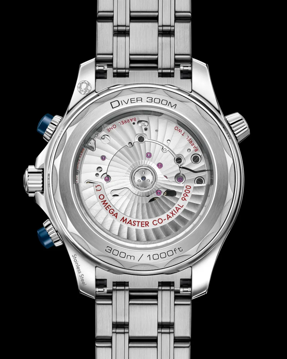 44 mm, steel on steel