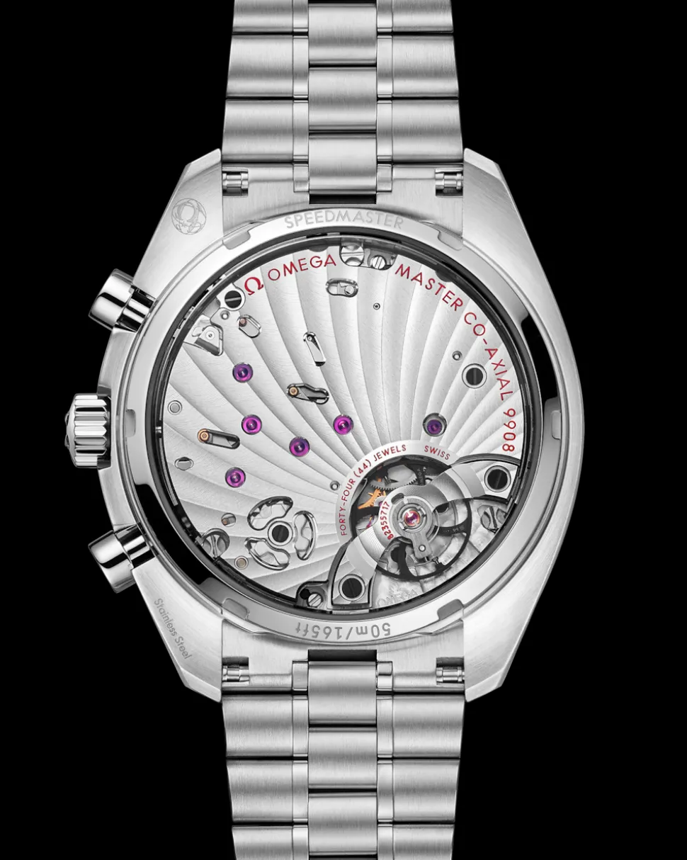 43 mm, steel on steel
