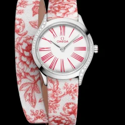 26 mm, steel on toile de jouy