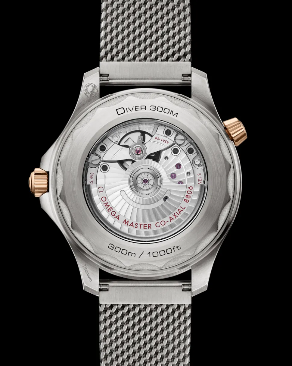 42 mm, titanium ‑ Bronze gold on titanium