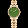 27.5 mm, yellow gold on yellow gold