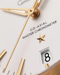 39 mm, yellow gold on yellow gold