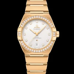 39 mm, yellow gold on yellow gold