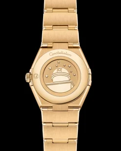 28 mm, yellow gold on yellow gold