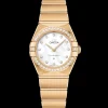 25 mm, yellow gold on yellow gold