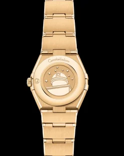 25 mm, yellow gold on yellow gold
