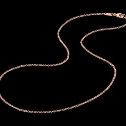 Necklace, 18k red gold