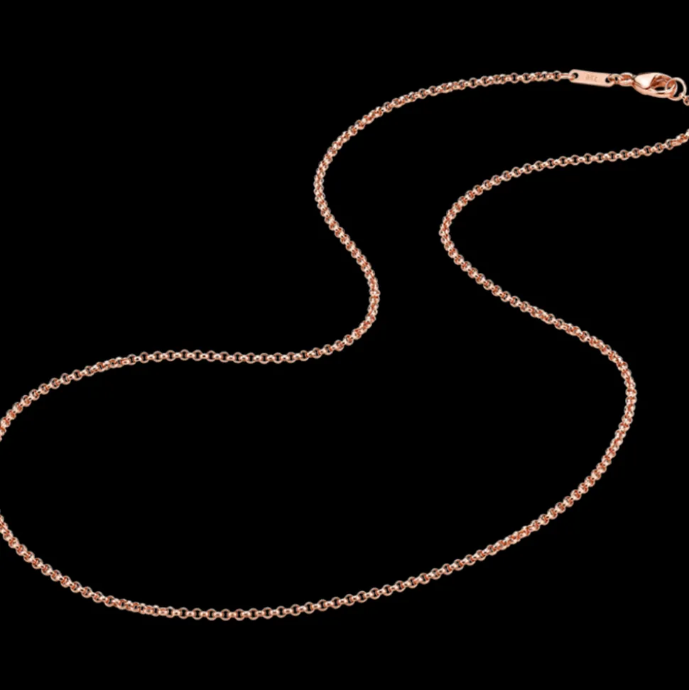 Necklace, 18k red gold