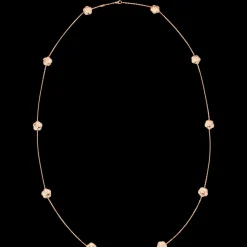 Necklace, 18k red gold, mother‑of‑pearl