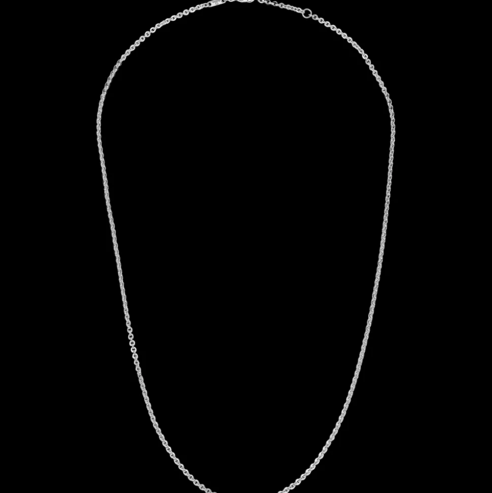 Necklace, 18k white gold