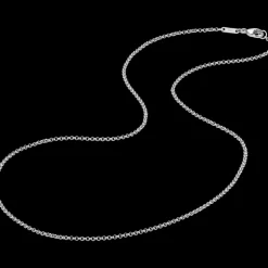 Necklace, 18k white gold