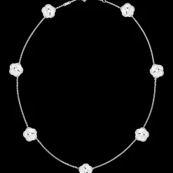 Necklace, 18k white gold, mother‑of‑pearl