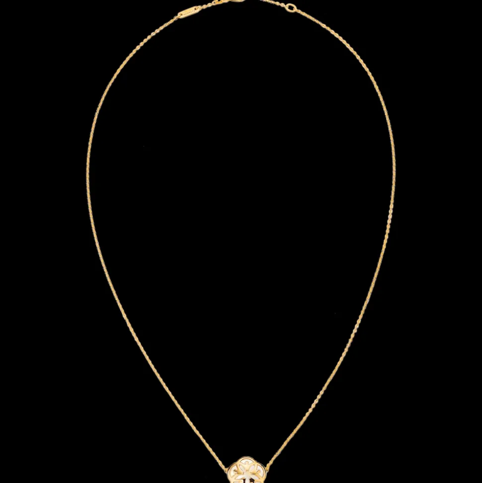 Necklace, 18k yellow gold, mother‑of‑pearl