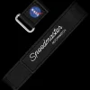 2‑piece black Speedmaster Moonwatch VELCRO® strap