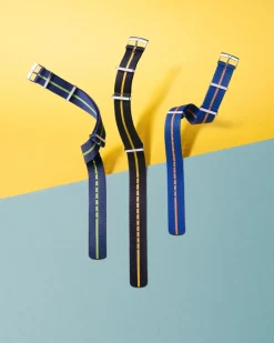 Polyamide, blue and orange