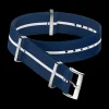 Polyamide, blue and white