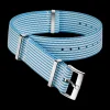 Polyamide, blue and white